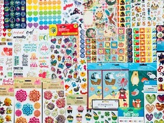 400 STICKER BUNDLE 4 Teacher Day Care Parent Children Teen Boy Girl all Ages