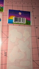 Vintage Stickers OTC Lot 2 Packs Flip Flops Shoes Flowers