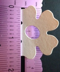 FLOWER Die-Cuts(6pc) Approx.2″Dia.•Garden•Blooms •Summer•Spring•Nature