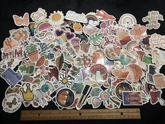 💣 LOT OF 50 RANDOM STICKER BOMB lots of styles Decals assorted decorations