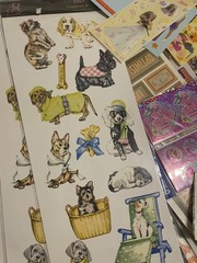 NEW LOT SCRAPBOOKING STICKERS , DIE CUTS , RUB ONS & TATTOOS. Roughly 40-50pcs