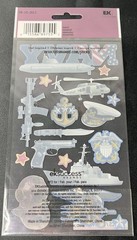 Navy Marine Armada Stickers Military USA Ship Eagle Helicopter Anchor 17 Pcs