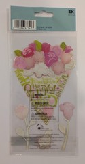 RARE Jolee’s Bouquet Of Love Valentine’s Day Flowers Scrapbooking Stickers