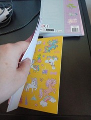 STICKERBOOK FOR KIDS 18 SHEETS A5 UNICORN (C)
