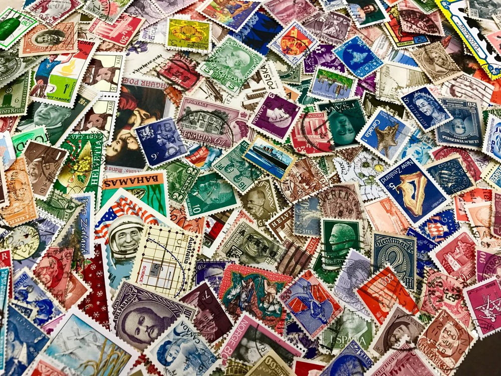 Worldwide Vintage Stamps – No Duplicates! Used, off paper. Wide variety