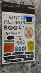Rare!! Crate Paper – Hey Pumpkin- Halloween Sticker Book. 202 Stickers