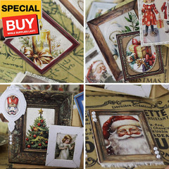 Vintage Junk Journal Items Kit Pre Cut Paper Cards Cutout Cardstock Art Aestheti