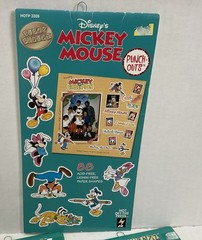 Paper Pizazz HOTP Mickey Mouse 3309 Punch Outs, Lot Of 3