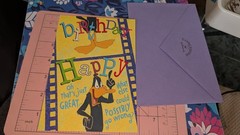 Hallmark Looney Tunes Daffy Duck Greeting Card Birthday(Joke Doesnt Open)