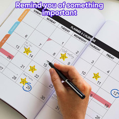 2100PCS Gold Foil Star Stickers 0.6″ Holographic Reward Stickers for Kids Behavi