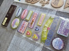 Sticker Lot – Family Tree Grandma Scrapbooking 3D Stickers Jolee’s + RARE #21