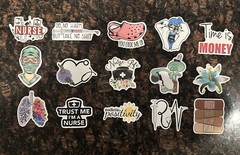 Nurse Sticker Decal Pack Of 15 Stickers RN Nurse Gift Idea