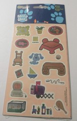 Vintage 1998 Blue’s Clues Sandylion Sticker Sheet – Sealed w/ Original Toys «R»