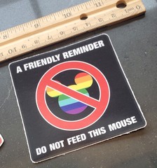 ANTI Disney STICKERS Variety Pack (6) *5* Year Warranty!!