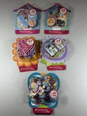 5- American Girl Dolls Scrapbook Stickers Butterfly Letters 3D Stacked NEW RARE