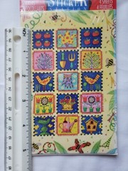 2 Packs Carlton Cards Stickers Garden, Spring Summer Theme 2 Sheets Per Pkg