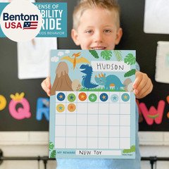 Sticker Chart for Kids Behavior at Home & Classroom – 25 Reward Chart for Kids I