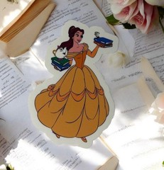Sticker Pack | Beauty and The Beast | Belle | Clear