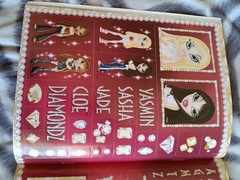 Bratz Dazzle N’ Shimmer Sticker Book Diary Stickers Fashion & Glamour Multicolor
