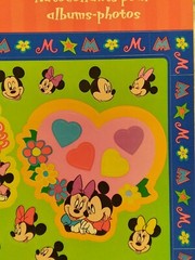 Vintage Sandylion Photo Scrapbook Stickers Mickey Mouse Minnie Beach Springtime