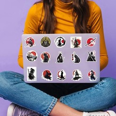Authentic Japanese Bushido Stickers – 50 Unique Vinyl Designs for Personal Flair