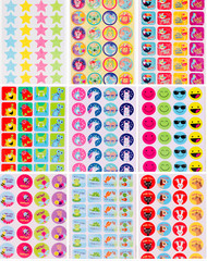 Huge Lot Stickers Kit Set Planner Craft Scrapbook Variety Of Themes | 1079+ Pcs.