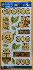Themed Stickers/ Family/ 15 pieces