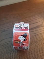 Peanuts Snoopy Thanksgiving Stickers 100 piece new