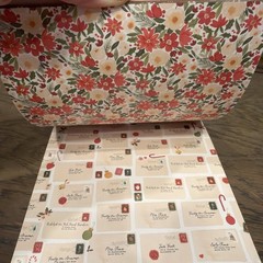 Carta Bella Letter To Santa 6×6 Scrapbook Paper Pad & Sticker Lot