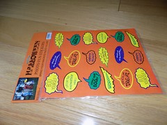 Halloween Paper Magic Group Vintage 1997 Stickers Sealed Sayings Photo Fun