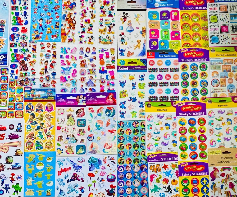 Buildup ur collectible sticker collection or find perfect gift in this 595pc Set