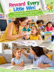 Scratch and Sniff Stickers – 864 Pieces, 12 Different Scents, 36 Sheets – Reward