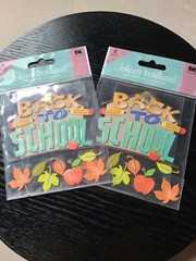 Jolee’s Boutique Stickers Back To School 2 Packs NEW ***FREE Shipping
