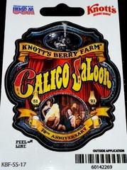 KNOTTS BERRY FARM STICKER✨💋🍺💋✨3 1/4” x 2 3/4”✨CALICO SALOON✨SEXY GIRLS❤️