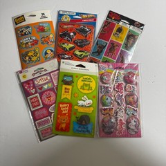 You Choose- St. Patricks Day Sticker Sheets Sets Cats Dogs 4 leaf clover green