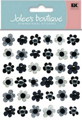 U Choose💋Flower Scrapbook Stickers Jolee’s Paper House Crafts Rose Daisy Floral