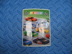 Lot of 9 Nascar Scrapbook Racing Race Cars Stickers