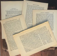 100 Vintage Aged Ephemera Book Pages Lot Mix Variety Collage Craft Junk Journal