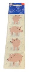Mrs Grossman Vintage Stickers Pink Pigs Oink Farm Barn Sticker Sheets 2000s NOS