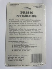 Vintage 80’s Prism Heart Stickers Pack New Sealed Shiny Holographic