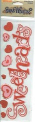 Sweethearts Friends Love Spouse Couple Sticko Sew Whats Embroidery Title Sticker