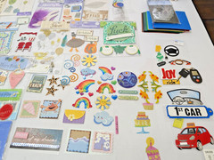 Large Scrapbook Lot Word Phrase Birthday Holiday Embellishment Craft Over 1.5lbs
