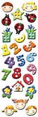 Jone Hallmark KIDS BUTTONS 3-D Epoxy Sticker Sheet (25) Pcs scrapbooking