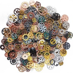 GXXMEI 210 Gram Antique Steampunk Gear, Mix 0.5″ – 1.2″, Multicolored
