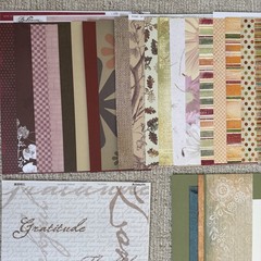 AUTUMN Themed Embellishments Kit