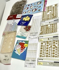 Huge Lot Craft Supplies Sewing Supplies Hair Accessory Making Scrapbook