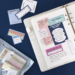 Monolike Today’s Record Sticker Pack (102 Stickers) – Variety Pack, Journal