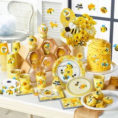 1200Pcs Bee Stickers for Kids, 1.5 inch Bee Theme Stickers, Cute Honey Sticks…