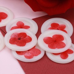 20Pcs Dry Floral Hydrangea Wax Seal stickers Self Adhesive Envelope Seal Sticker