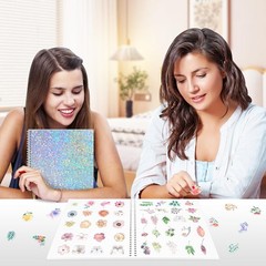 Large Reusable Sticker Book Collecting Album 8.5×11″ Sticker Storage Collection